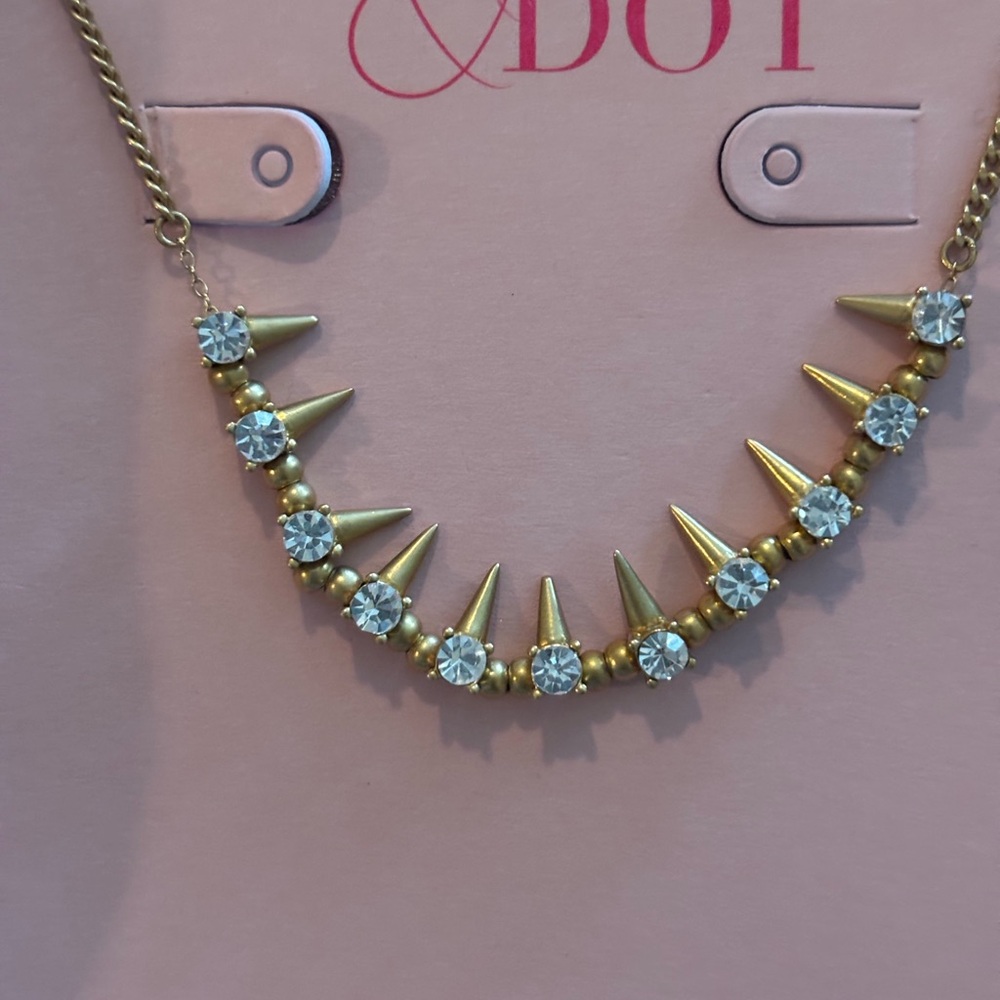 Gold and Silver Necklace